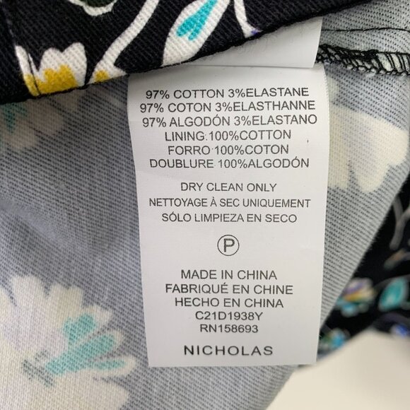 NWT Nicholas Lydia floral-print mini dress - Picture 10 of 10